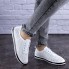 Женские кроссовки кеды Shoes Midget 37 (22,5 см) 1869 белые экокожа легкие в дырочку летние