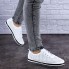 Женские кроссовки кеды Shoes Midget 37 (22,5 см) 1869 белые экокожа легкие в дырочку летние