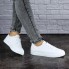 Женские кроссовки кеды Shoes Nala 36 (22,5 см) 1868 белые экокожа легкие в дырочку летние
