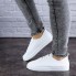 Женские кроссовки кеды Shoes Nala 36 (22,5 см) 1868 белые экокожа легкие в дырочку летние