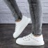 Женские кроссовки кеды Shoes Oaky 36 (23 см) 1860 белые экокожа летние