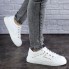 Женские кроссовки кеды Shoes Oaky 36 (23 см) 1860 белые экокожа летние