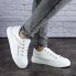 Женские кроссовки кеды Shoes Oaky 36 (23 см) 1860 белые экокожа летние