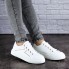 Женские кроссовки кеды Shoes Oaky 36 (23 см) 1860 белые экокожа летние