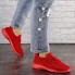 Женские кроссовки Shoes Stella 36 (23 см) 1577 красные сетка текстиль 
