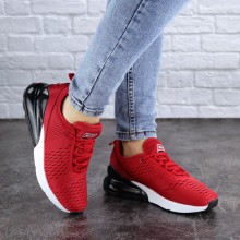 Женские кроссовки Shoes Jedi 36 (23 см) 1888 красные сетка текстиль легкие