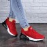 Женские кроссовки Shoes Jedi 36 (23 см) 1888 красные сетка текстиль легкие
