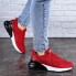 Женские кроссовки Shoes Jedi 36 (23 см) 1888 красные сетка текстиль легкие