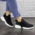 Женские кроссовки Shoes  Addie 37 (24 см) 1655 черные текстиль стильные