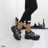 Сникерсы Shoes 36 (23 см) женские 6044 с голограммой Черные