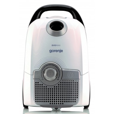 Пылесос с мешком для сбора пыли сухой уборки Gorenje VCE21EMW потребляемая мощность 700 Вт фильтр HEPA моющийся Белый  экодвигатель