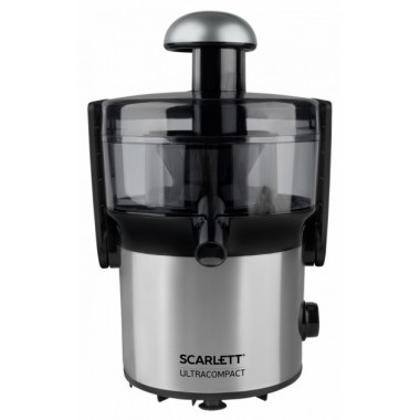 Соковыжималка центрифужная электрическая  SCARLETT SC-JE50S51 ULTRACOMPACT 700 Вт 3 скорости 55 мм горловина стильная тихая суперкомпактная