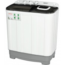 Стиральная машина полуавтомат вертикальная Ardesto WMH-B65D 6,5кг отжим AIR DRY центрифуга двухбаковая таймер стирки отжима реверс активаторная