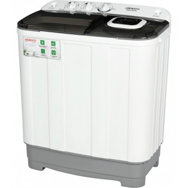 Стиральная машина полуавтомат вертикальная Ardesto WMH-B65D 6,5кг отжим AIR DRY центрифуга двухбаковая таймер стирки отжима реверс активаторная