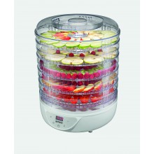 Сушилка для овощей и фруктов мяса рыбы электрическая Gorenje FDK 24 DW 380 Вт 5 секций дисплей таймер автоотключение дегидратор белая
