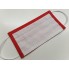 Защитная маска многоразовая EcoStayle_G  9.2*18 см хлопковая двухслойная красная