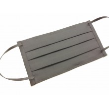 Защитная маска многоразовая EcoStayle_G 9,2*18 см хлопковая двухслойная серая Защитная маска многоразовая EcoStayle_G 9,2*18 см хлопковая двухслойная серая