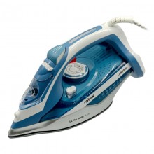 Утюг паровой керамическое покрытие ROTEX RIC70-C Ultra Glide Plus 2600 Вт вертикальне отпаривание функция самоочистки система капля-стоп бело-синий