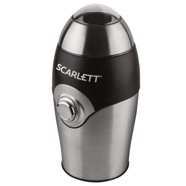 Кофемолка электрическая на 2 чашки Scarlett  SL-1545 150Вт на 70 гр импульсный автоблокировка черная 